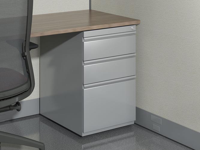 Metal pedestal for easy access for your files