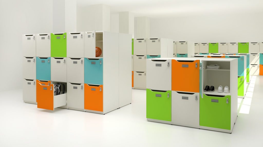 Quality storage solutions from Group Lecasse like cabinets, bookcases and wardrobes