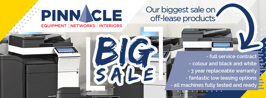 Used Copiers and More from Pinnacle - St. John's and metro area's choice for quality office Equipment